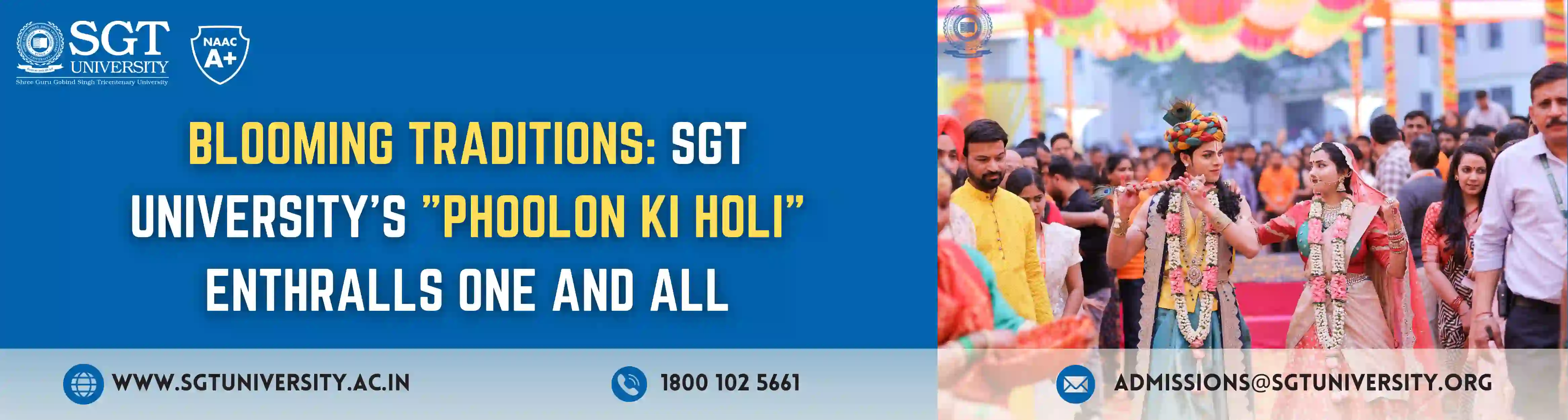 Phoolon ki holi 2025